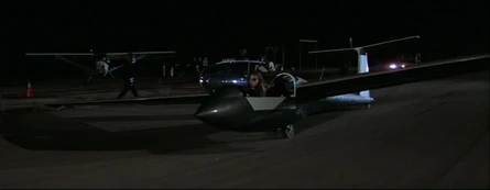 Plissken inside the Gullfire cockpit