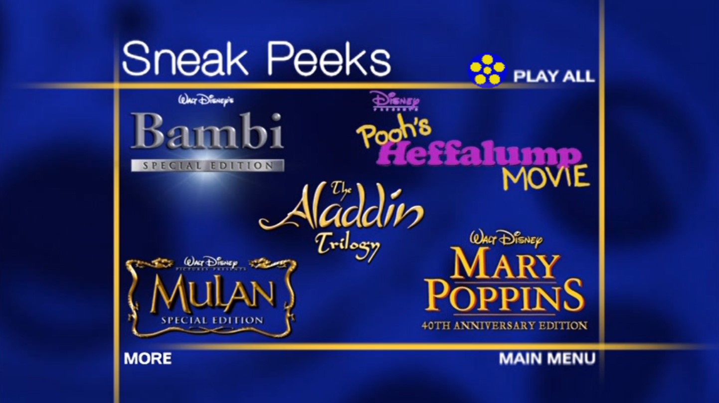 aladdin dvd menu