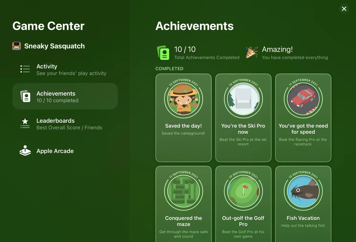 Game Center Sneaky Sasquatch Wiki Fandom