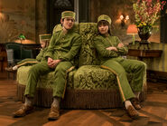 The Baudelaires resting.