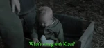 "What's wrong with Klaus?"
