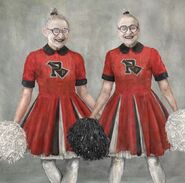 White-Faced Women as cheerleaders.