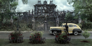 Ruins of the Baudelaire Mansion.