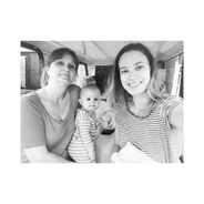 Presley Smith with her mom Paige Linquist and her grandma Penny Linquist.