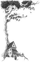 Hector's house and Nevermore Tree.
