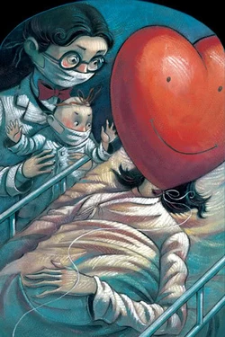 Klaus and Sunny with Violet.