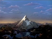 The opening shot of the 1986-2003 Paramount Pictures logo by Flip Your Lid Animation Studios/Studio Productions