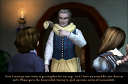 Uncle Monty in the PC version.