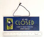 Closed Sign