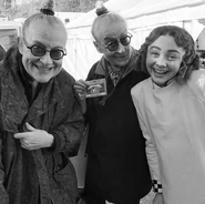 With Kitana Turnbull and Jacqueline Robbins.