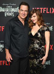 Patrick Warburton and Sara Rue