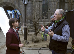 Barry directing Malina