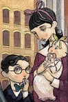 Violet meeting Count Olaf.
