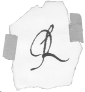 Duchess R's signature.