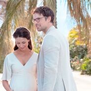 With Morena Baccarin