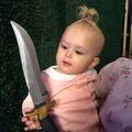 Infants and Knives, a Very Frightening Duo