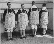 In a Secret Meeting, D presented this photo and said of it, "Agent Widdershins has informed us that he’s figured out what to do in the event we should get in trouble, involving a mixture of wrapping a mattress around you and hoping for the best."