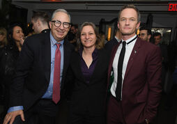 Barry Sonnenfeld, Cindy Holland, and Neil Patrick Harris