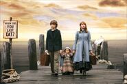 With Liam Aiken and Kara Hoffman or Shelby Hoffman.