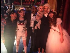 Rose Lam, Louis Hynes, K. Todd Freeman, Presley Smith, Joan Cusack, and Malina Weissman.
