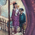 The Baudelaires arrive at Olaf's house.