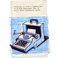 Typewriter- Moxie's?