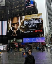 Dylan Kingwell promoting the show