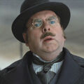 Mr. Poe in the film, portrayed by Timothy Spall.
