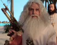 Ishmael about to kill Olaf.