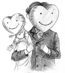 Happy-balloons.jpg (96 KB) Klaus and Sunny with a heart-shaped balloon