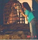 132 shelbyinthecage.jpg (8 KB) With Shelby Hoffman