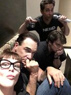 With Patrick Warburton and Nathan Fillion.