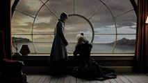 Aunt Josephine sad after remembering Ike's death.