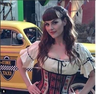 Sara Rue behind the scenes of 'The Carnivorous Carnival - Part 2'