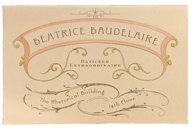 Beatrice Baudelaire II Lemony Snicket Wiki Fandom