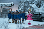 Carmelita and the Snow Scouts reach Mount Fraught.