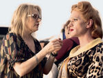 Make-up Head Rita Ciccozzi helps transform Neil Patrick Harris into Shirley St. Ives in "The Miserable Mill."