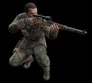 Karl SEV2.jpg (21 KB) Karl aiming down his Sniper Rifle in Sniper Elite V2