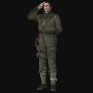 Karl Fairburne 1945.jpeg (49 KB) Karl saluting