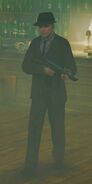 Civilian with a Thompson