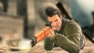 Karl fairburne v2 2.jpeg (150 KB) Karl aiming down his Sniper Rifle in Sniper Elite V2