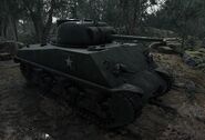 Sherman Tank in the Allied Camp in Conqueror