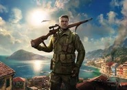 Sniper Elite 4 Italia artwork.jpg (443 KB) Karl on a promotional image of Sniper Elite 4.