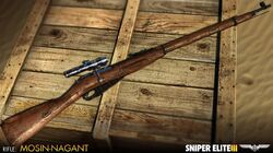 imã ww2 Mosin Nagant Sniper