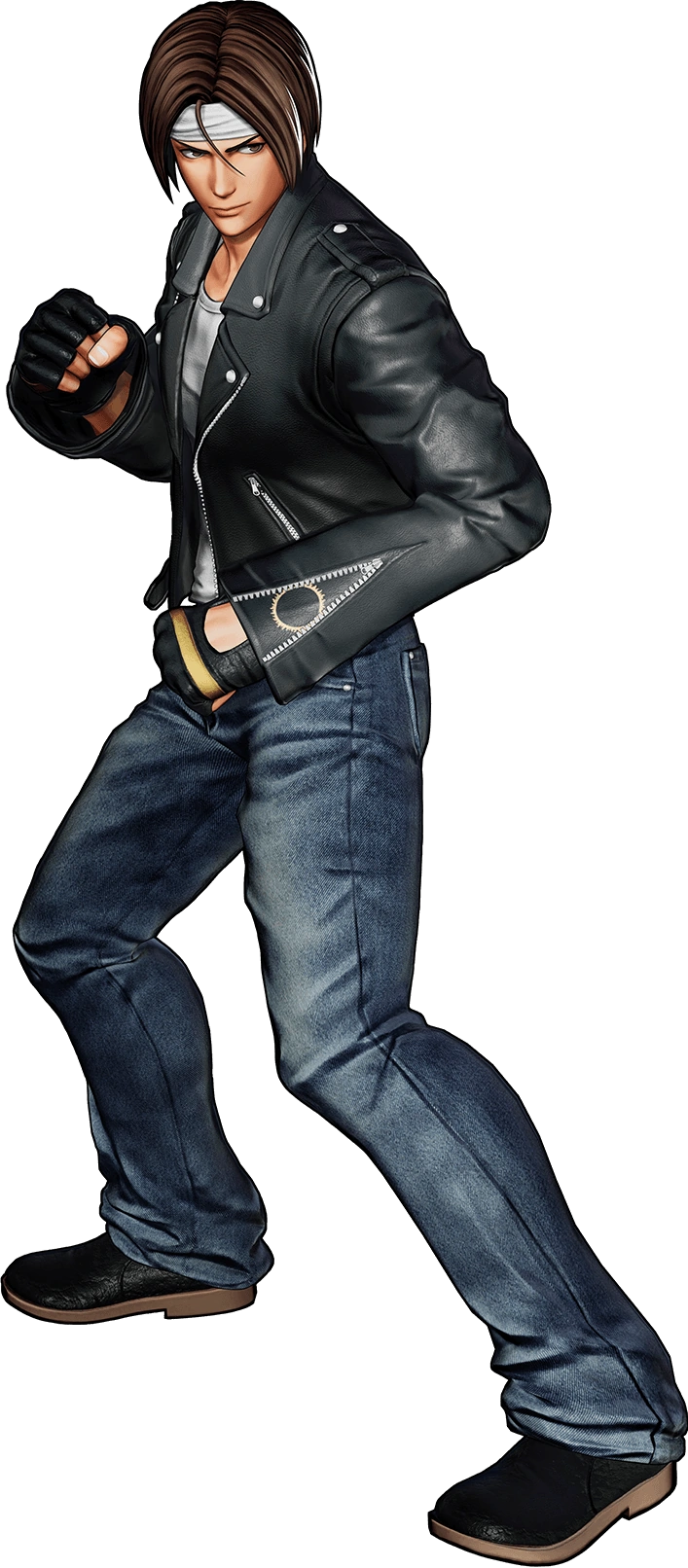 Iori Yagami KOF OL, male game character transparent background PNG