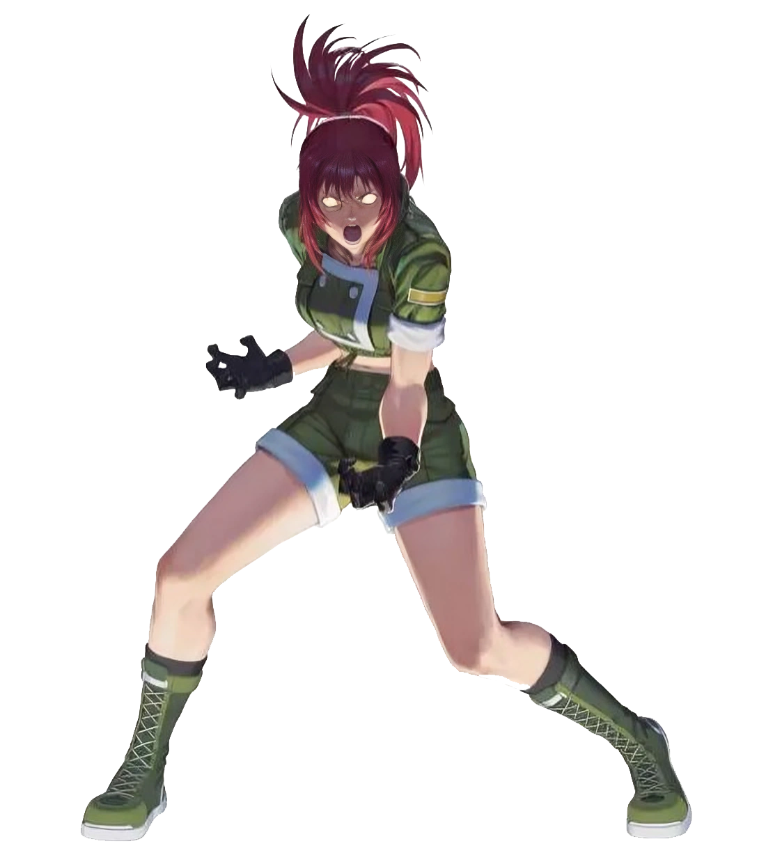 Orochi Leona | SNK Fanon Wiki | Fandom, image size:1100x1228