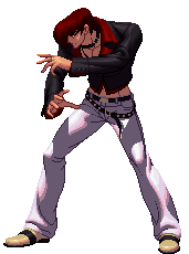 Iori Yagami - King of Fighters - Unbrindled Instinct - Character profile 