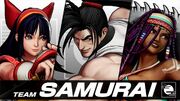 KOF XV Team Samurai Artwork