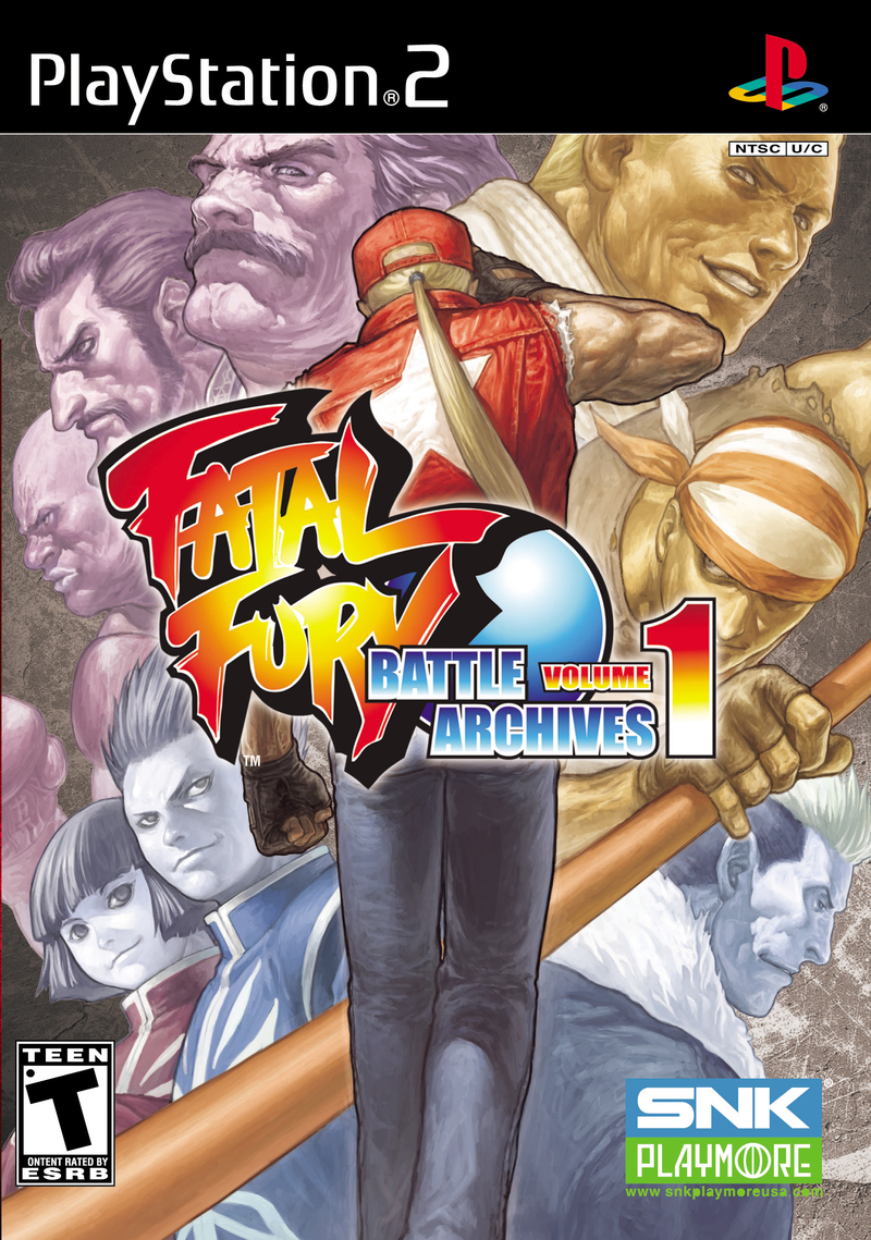 Fatal Fury Battle Archives Volume 1 Manual and Cover Scans : SNK