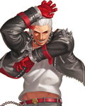 Orochi Yashiro's alternate outfit in The King of Fighters '98 Ultimate Match Online